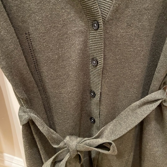 Banana Republic S Green Cardigan (NEW) - Picture 3 of 15